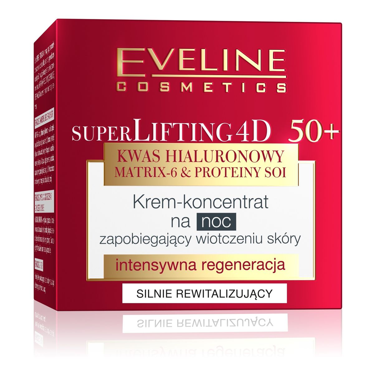 Eveline Super Lifting 4D Krem - koncentrat rewitalizujący na noc 50+ 50ml