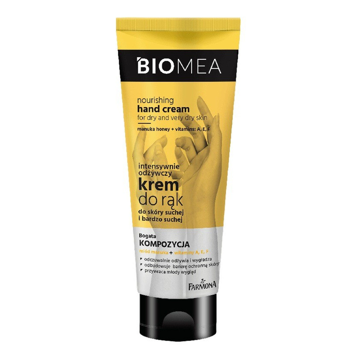 Farmona Biomea Intensywnie Odżywczy Krem do rąk - skóra sucha i bardzo sucha 100ml