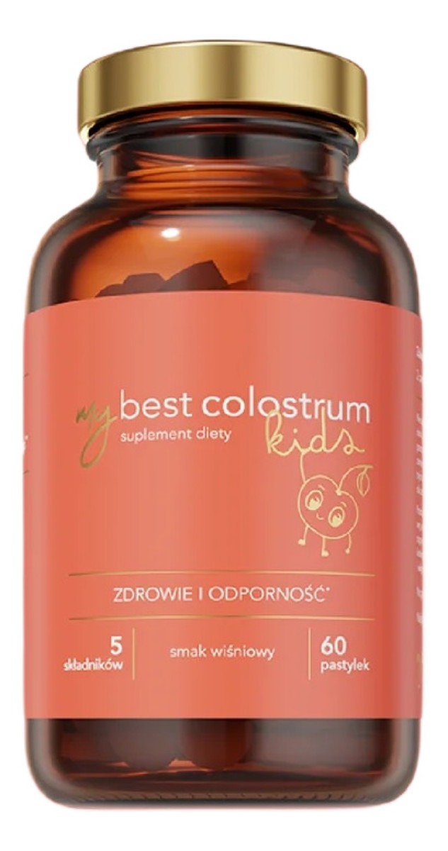 Mybestcolostrum kids suplementy diety 60 pastylek