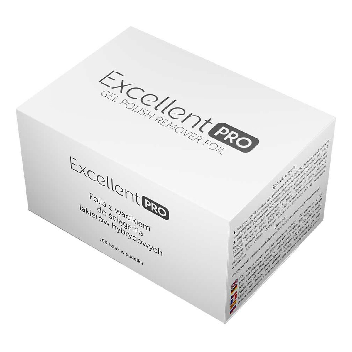 Excellent PRO Folia z wacikiem do usuwania hybryd 100szt