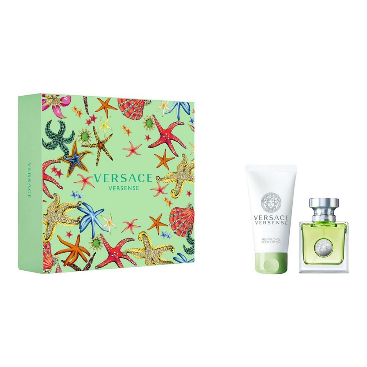 Versace Versense Zestaw woda toaletowa spray 30ml + balsam do ciała 50ml