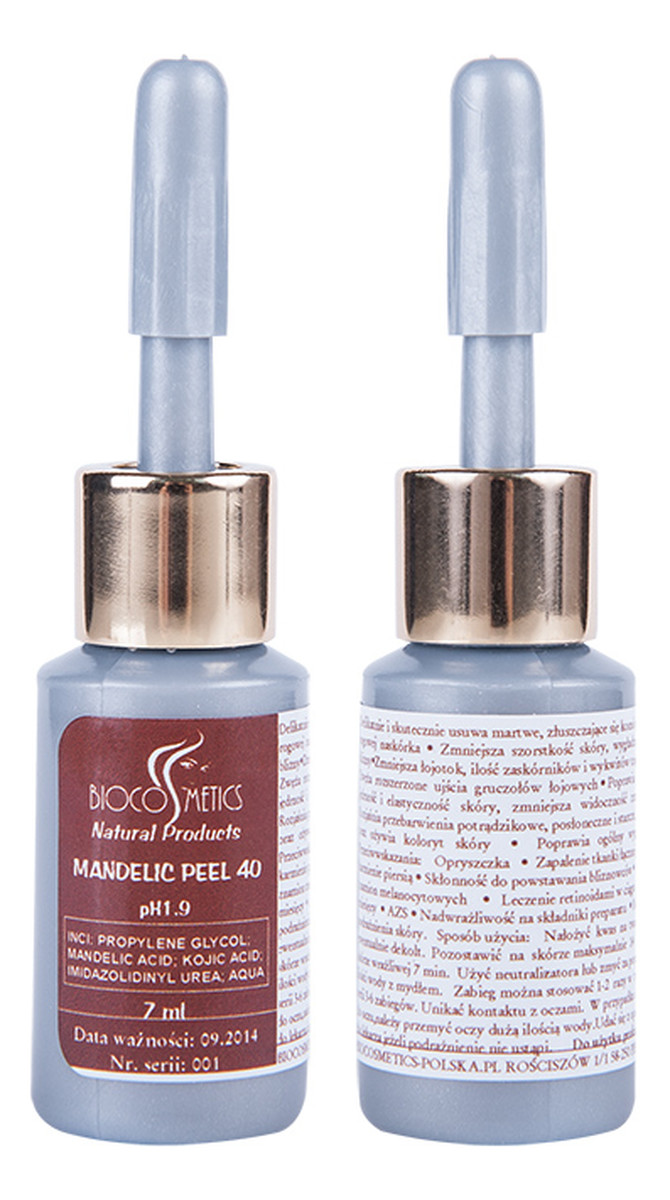 Mandelic Peel 40- kwas migdałowy + kojowy pH 1.9