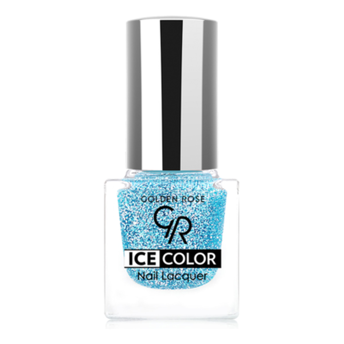 Golden Rose Ice Color lakier do paznokci Brokatowy 6ml