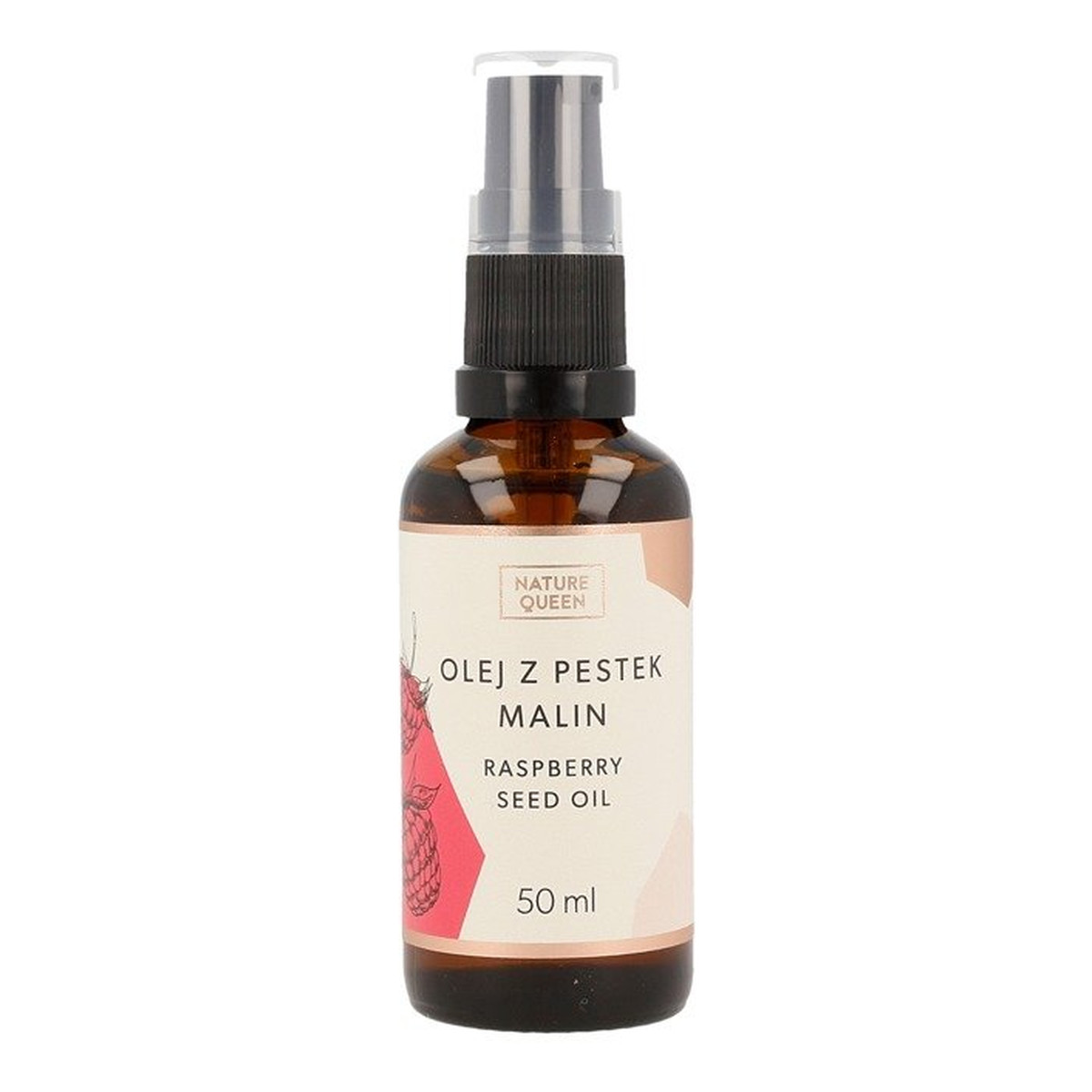 Nature Queen Raspberry Seed Oil Olejek Z Pestek Malin 50ml