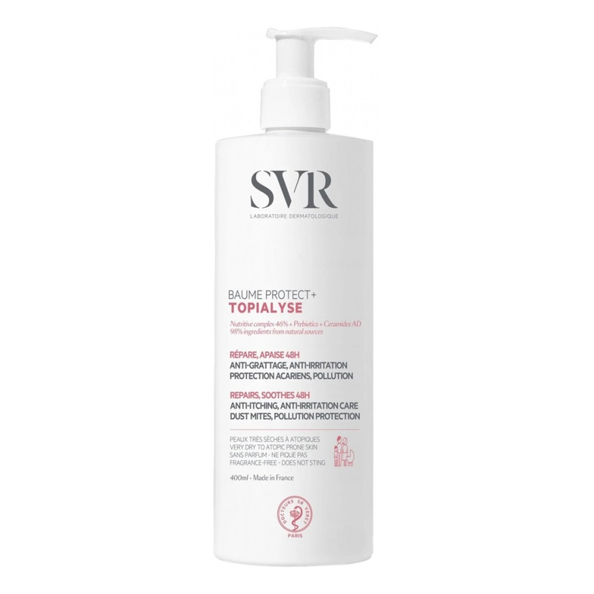 SVR Topialyse Baume Protect+ Balsam ochronny 400ml