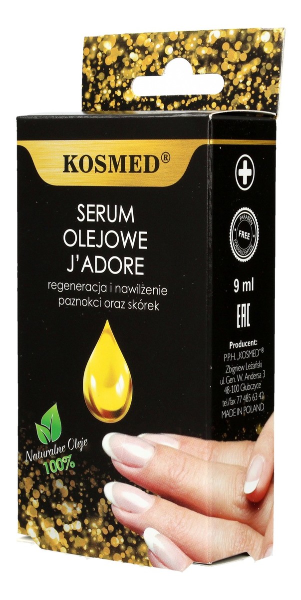 Serum olejowe J'Adore do paznokci i skórek