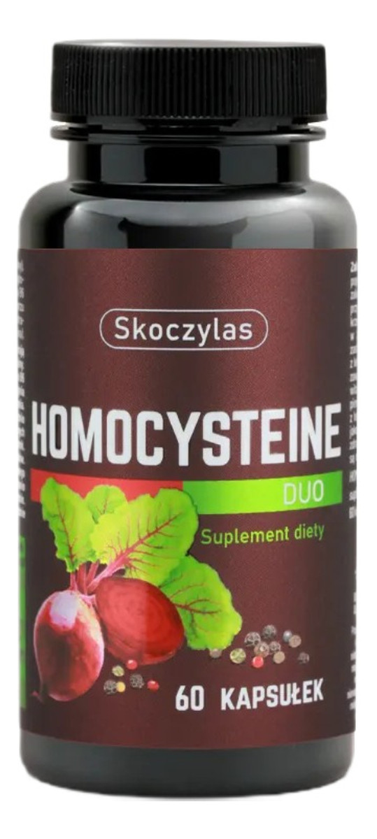 Homocysteine Duo suplement diety 60 Kapsułek