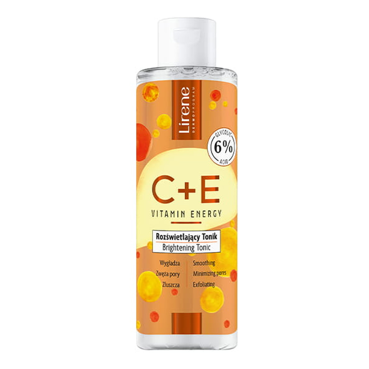 Lirene C+E Vitamin Energy. Rozświetlający tonik 200ml