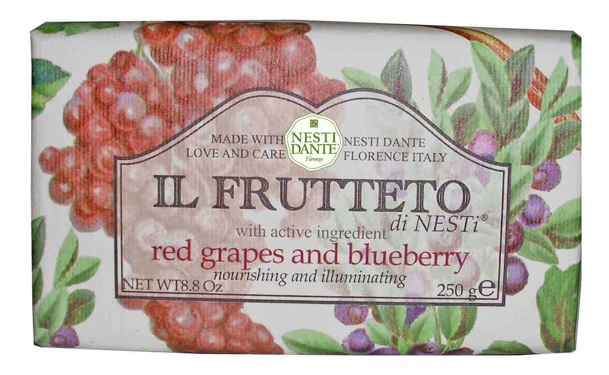 Mydło na bazie winogron i jagód