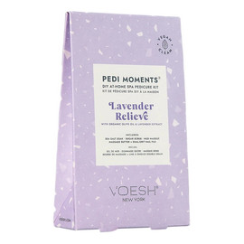 Zestaw do 4-etapowego pedicure lavender relieve