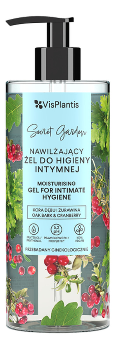 Żel do higieny intymnej Kora Dębu+Żurawina