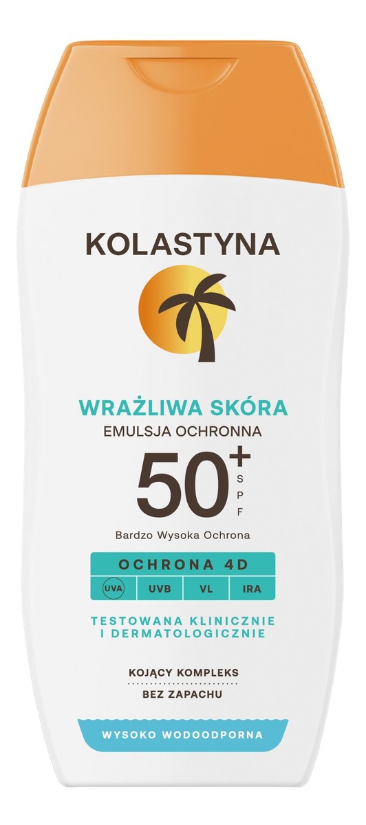 Wrażliwa skóra Emulsja ochronna SPF50+