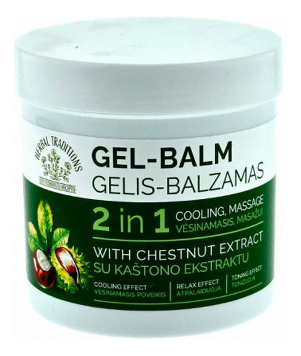 Żel-balsam 2 w 1 z kasztanowcem