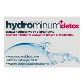 Detox suplement diety usuwający z organizmu nadmiar wody oraz toksyny 30 tabletek