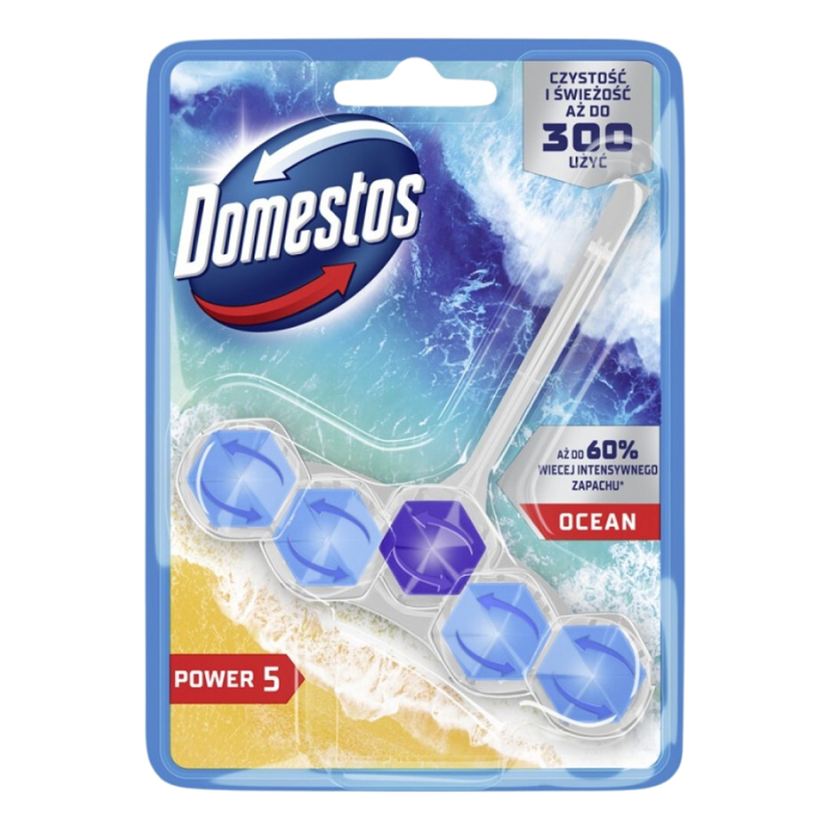 Domestos kostka toaletowa power 5 ocean 1 x 50 g 50g