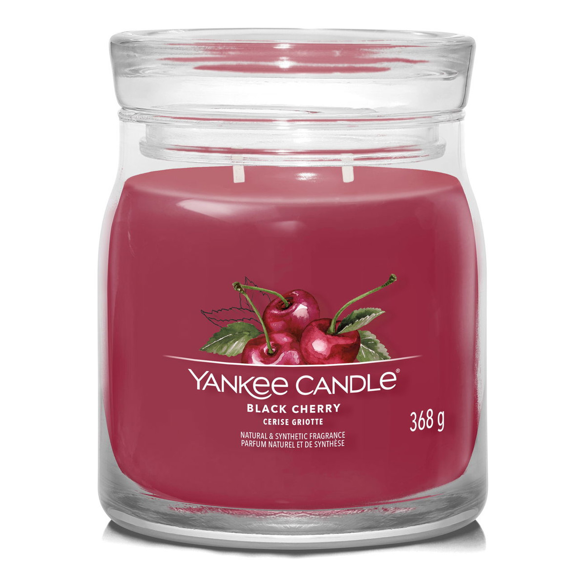 Yankee Candle Świeca Zapachowa Black Cherry 368g