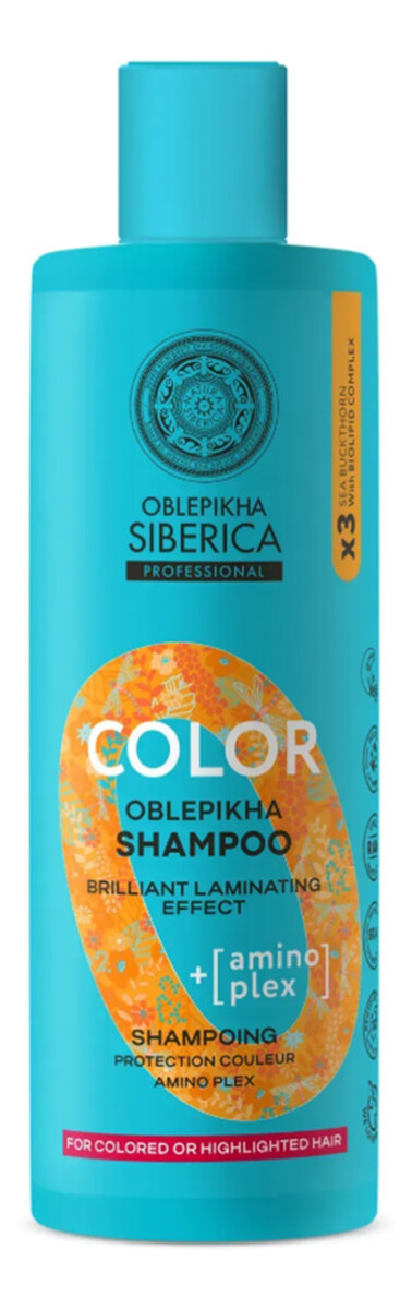 Oblepikha color szampon do włosów farbowanych