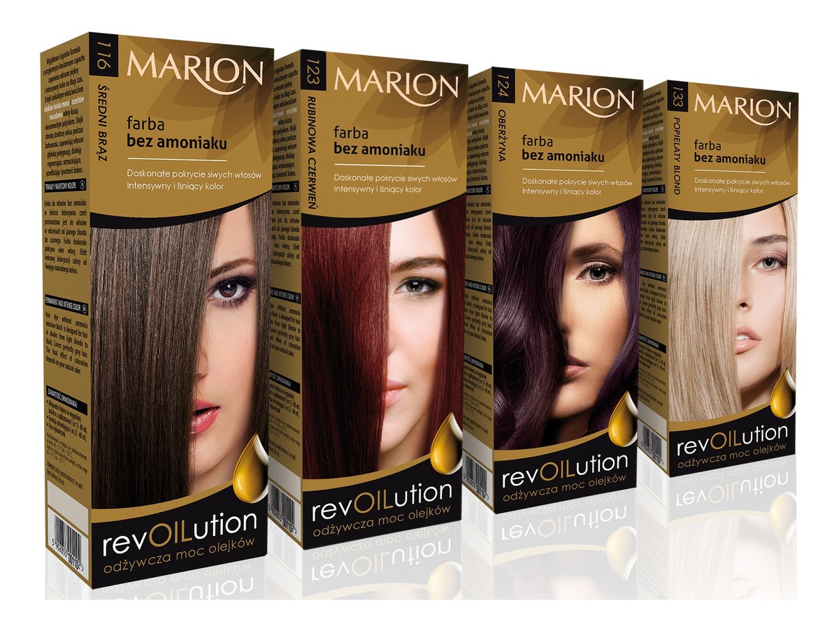 Farba Bez Amoniaku z Odżywczymi Olejkami