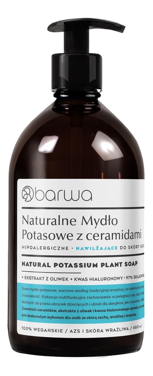 Mydło w płynie potasowe nawilżające