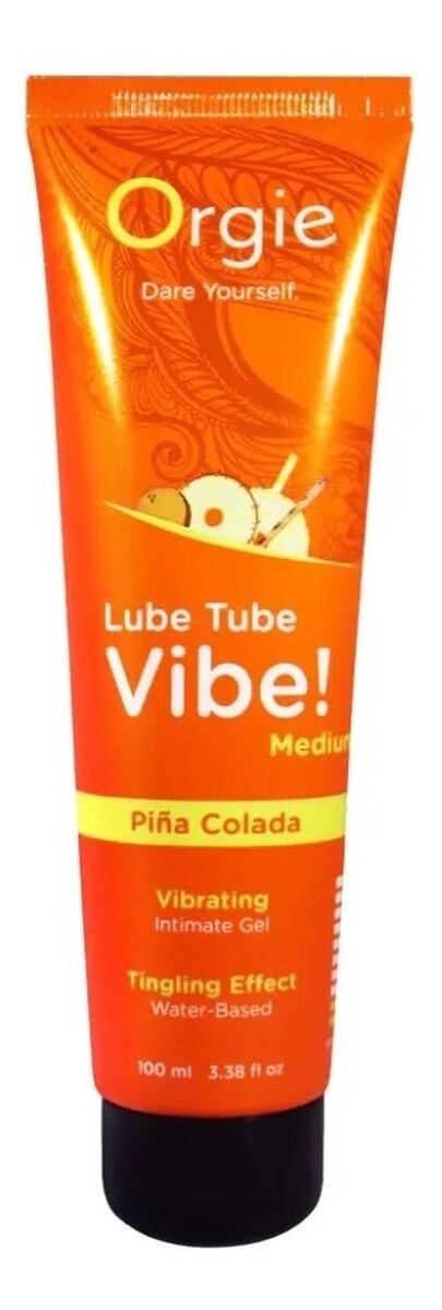 Lube tube vibe smakowy lubrykant na bazie wody pina colada