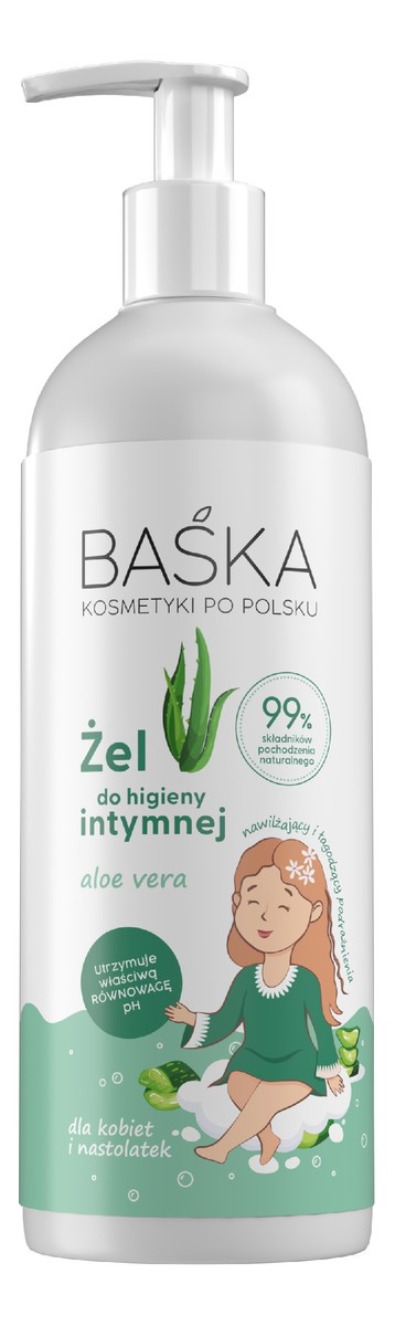 Żel do higieny intymnej Aloe Vera