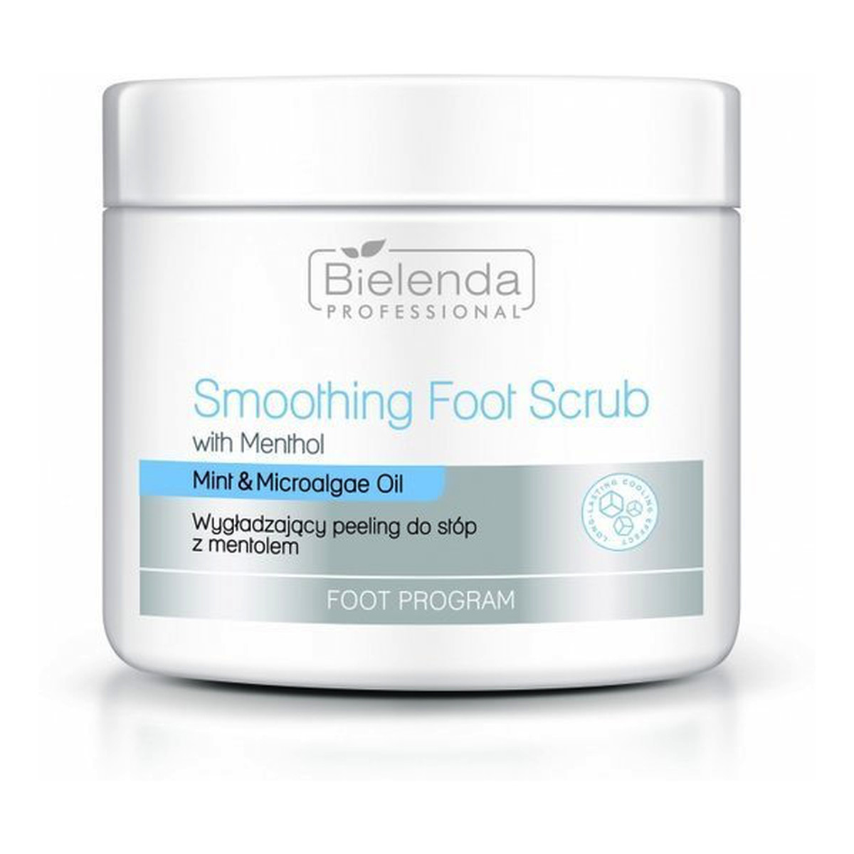 Bielenda Professional Foot program smoothing foot scrub wygładzający peeling do stóp z mentolem 600ml