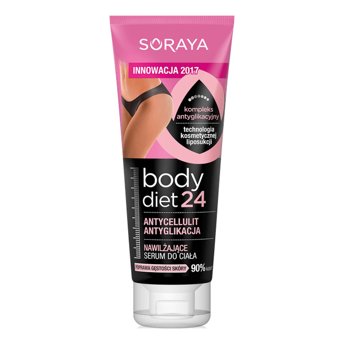 Soraya Body Diet 24 Nawilżające Serum Antycellulitowe 200ml