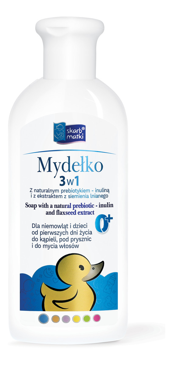 Mydełko 3w1 dla niemowląt i dzieci