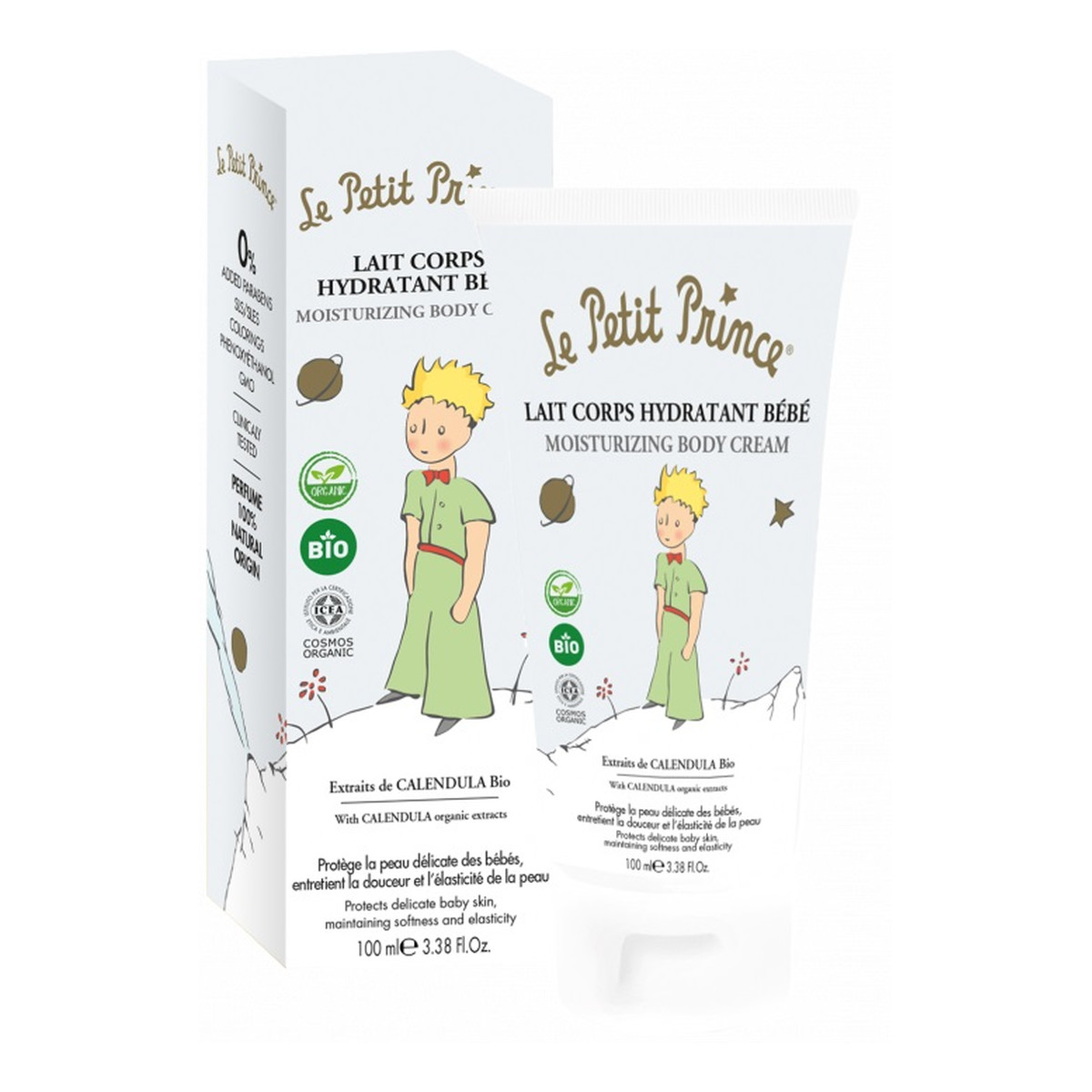 Le Petit Prince Moisturizing Body Cream nawilżający organiczny Krem do ciała dla dzieci 100ml