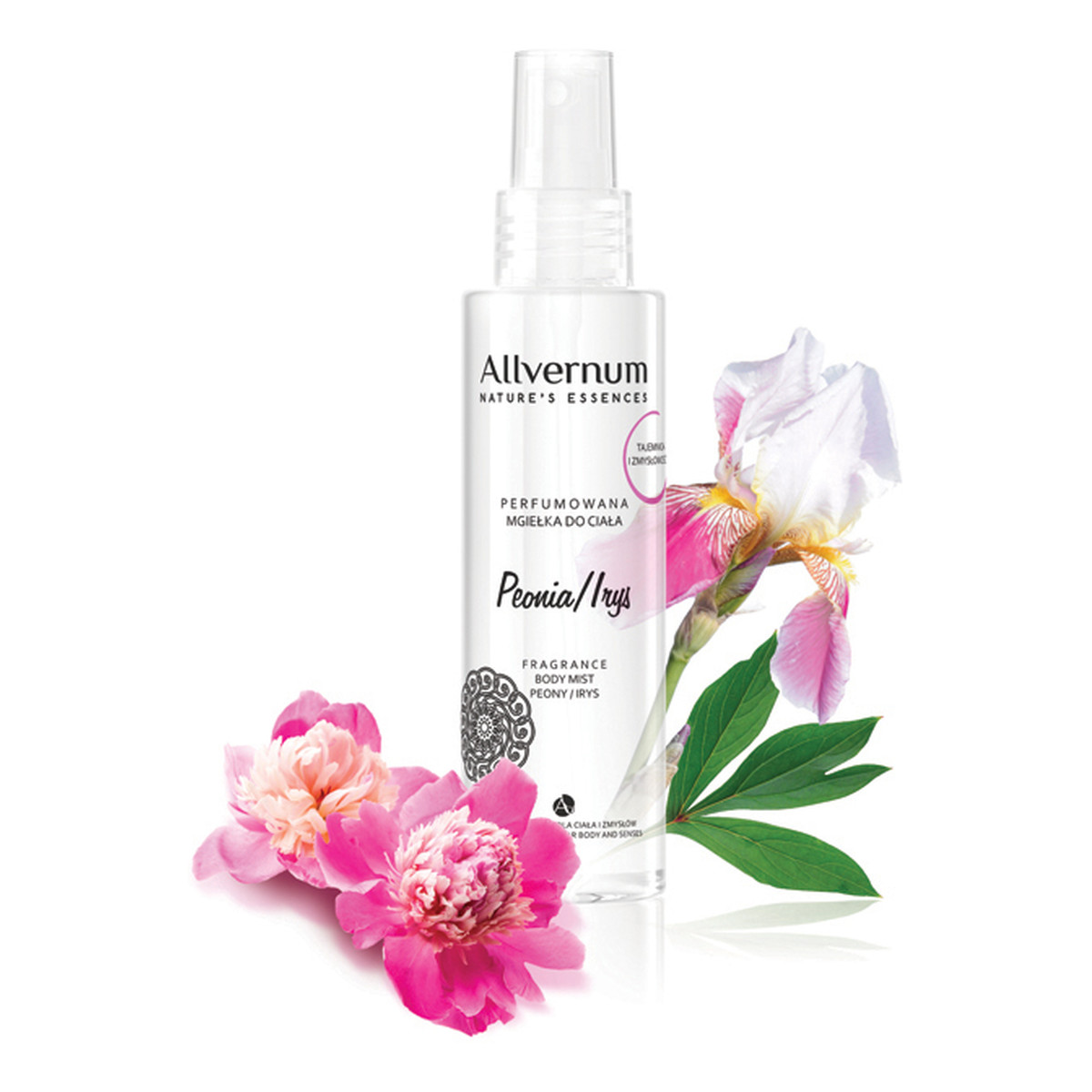Allvernum Peonia/Irys Nature’s Essences Perfumowana Mgiełka Do Ciała 125ml