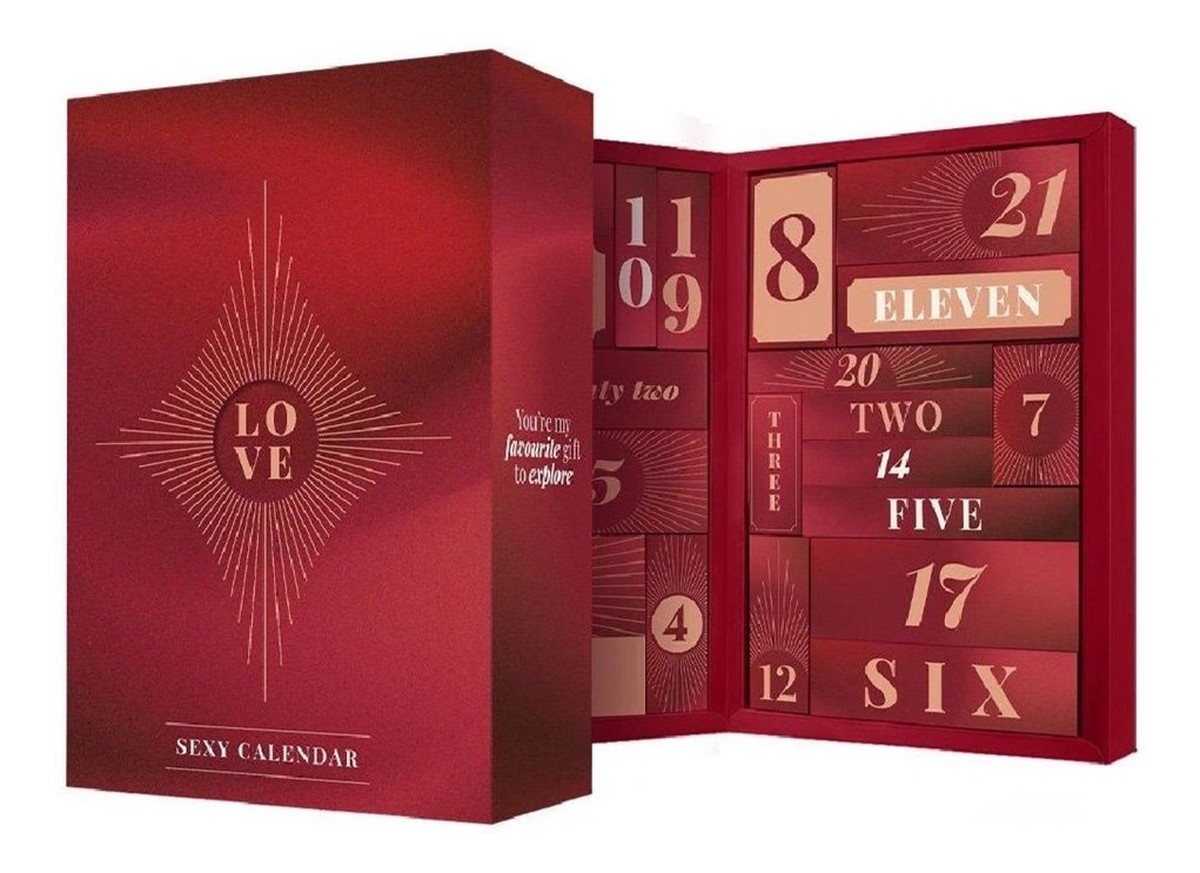 Love sexy calendar kalendarz adwentowy z zabawkami erotycznymi 24szt