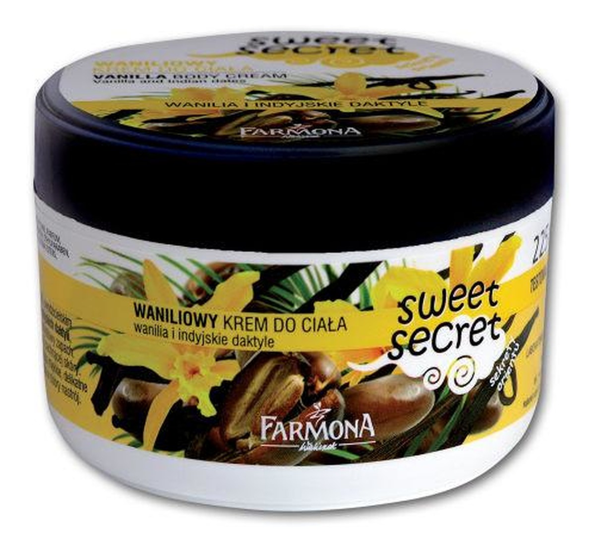 Waniliowy Krem Do Ciała Wanilia i Indyjskie Daktyle