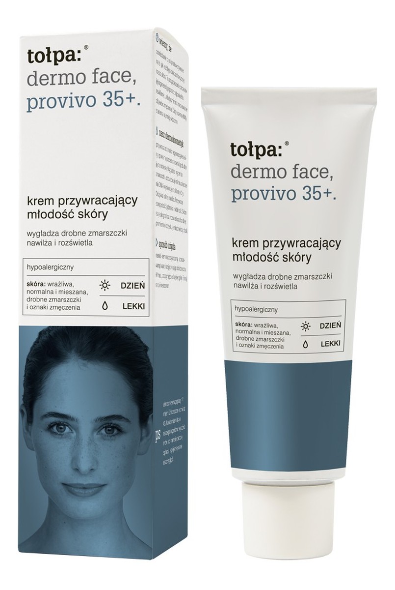 Krem Lekki Przywracający Młodość Skóry Na Dzień