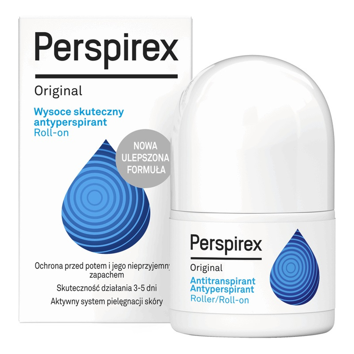 Perspirex Original Antyperspirant roll-on dla skóry normalnej i wrażliwej 20ml