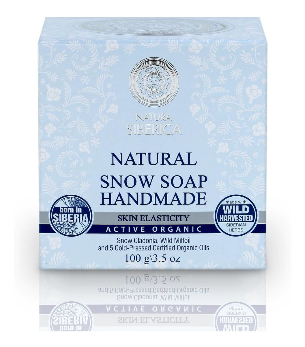 naturalne mydło śnieżne poprawa elastyczności skóry