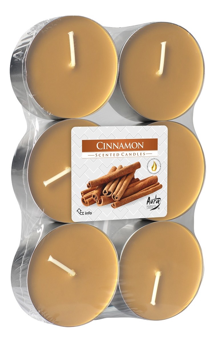 Podgrzewacze zapachowe maxi cinnamon 6szt.