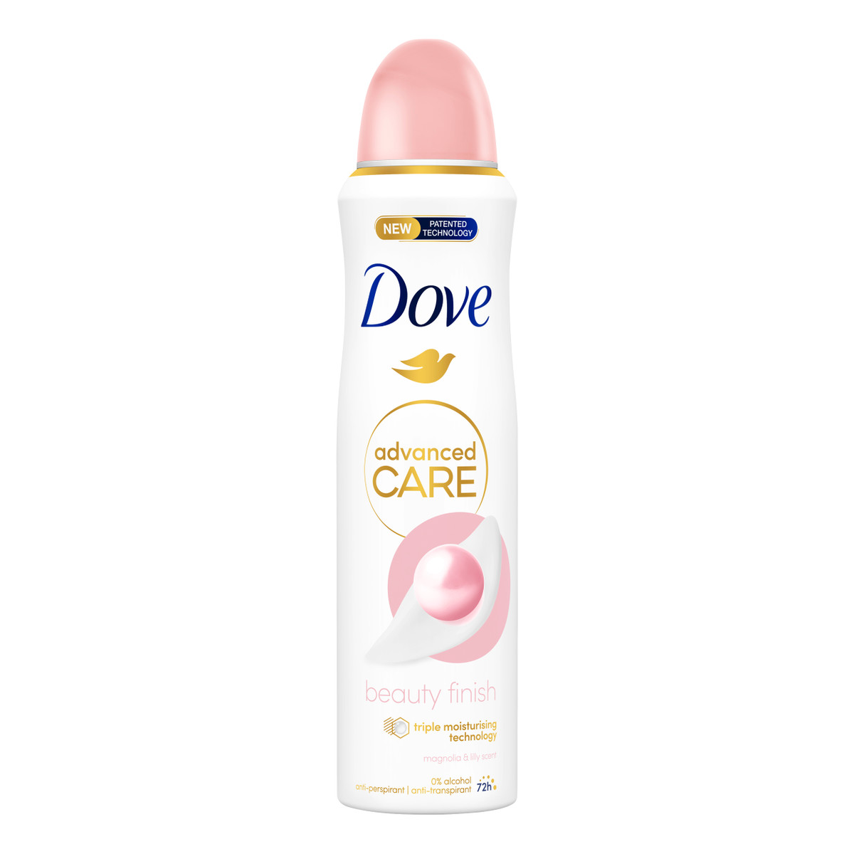 Dove Advanced Care Dezodorant damski w sprayu Magnolia & Lily Scent 150ml