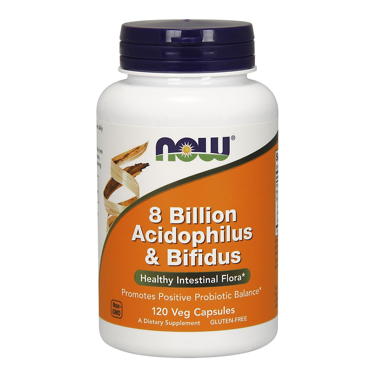 Now Foods 8 billion acidophilus bifidus suplement diety 120 kapsułek