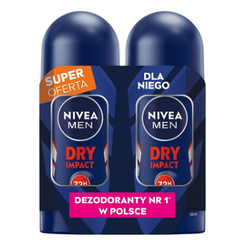 Antyperspirant w kulce duo Dry Impact 2x50 ml