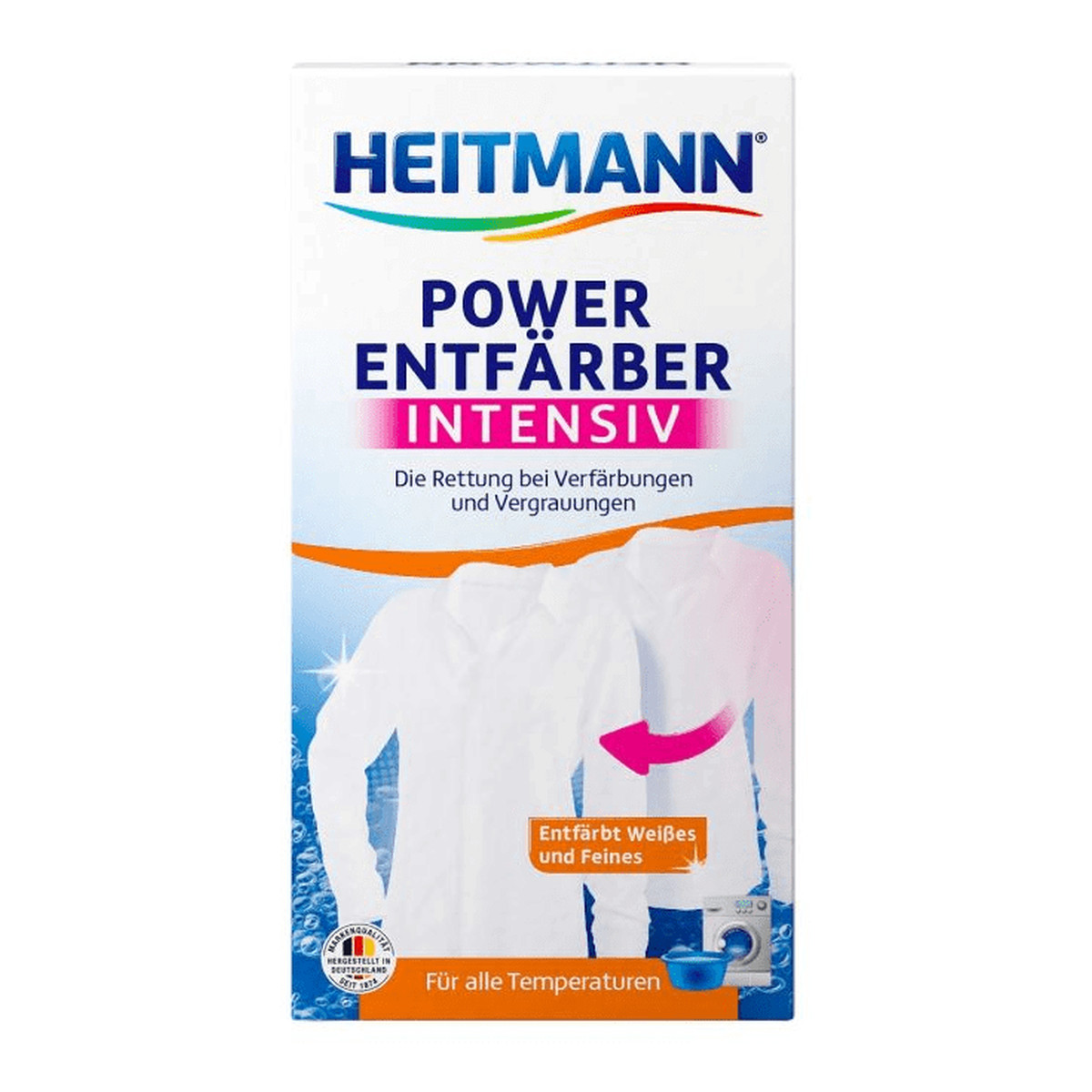Heitmann POWER Odbarwiacz Do Tkanin Białych 250g