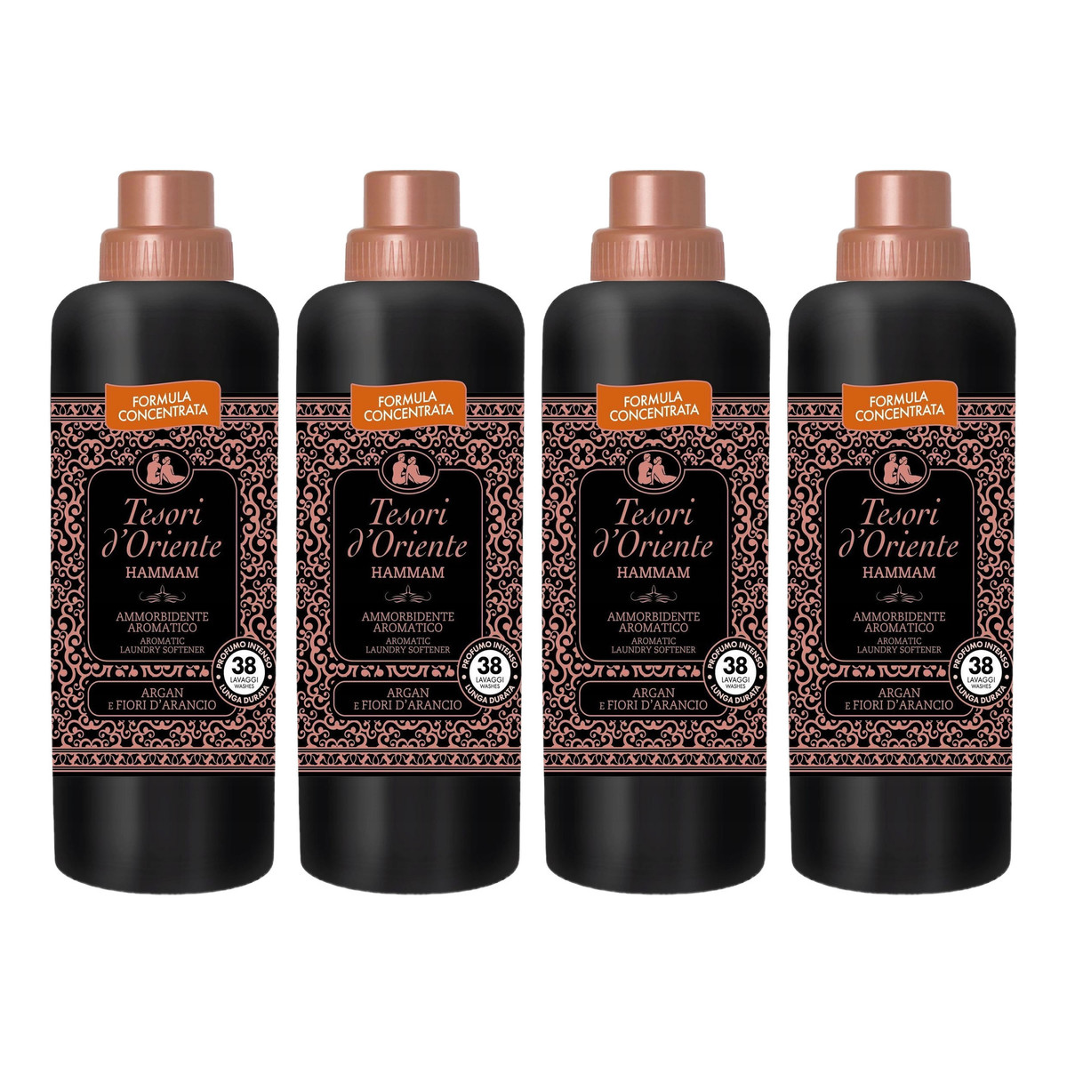 Tesori d'Oriente Hammam Koncentrat do płukania 38 prań 4x760ml