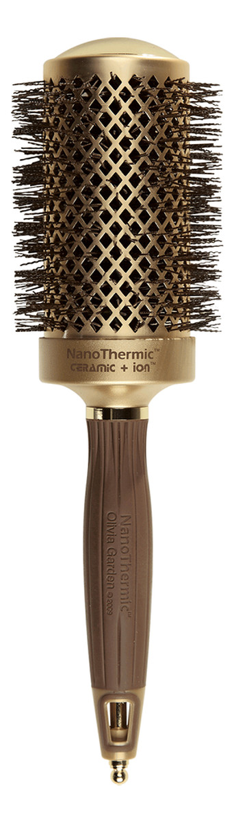 Nano thermic ceramic+ion round thermal hairbrush szczotka do włosów nt-54