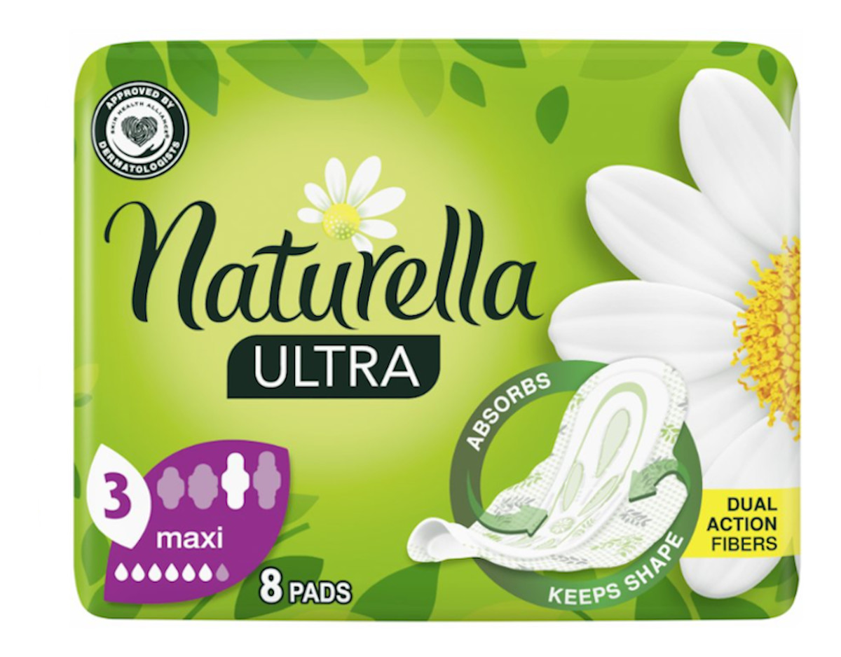 Podpaski Maxi ze skrzydełkami 1 op.-8 sztuk