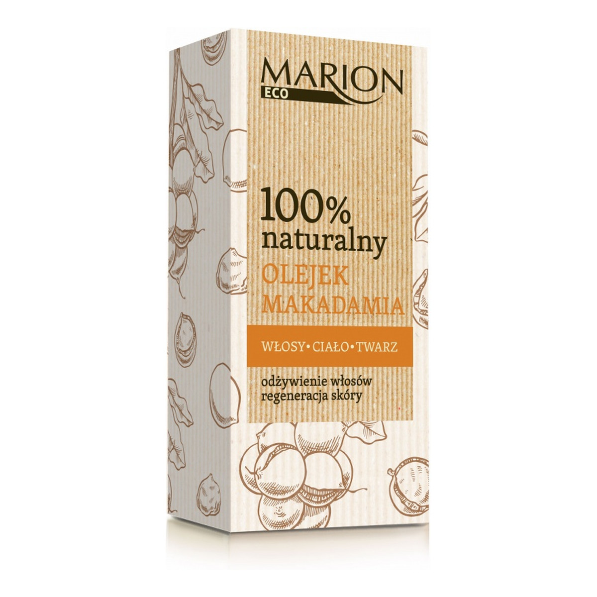 Marion Eco 100% naturalny olejek z ORZECHÓW MAKADAMIA 25ml