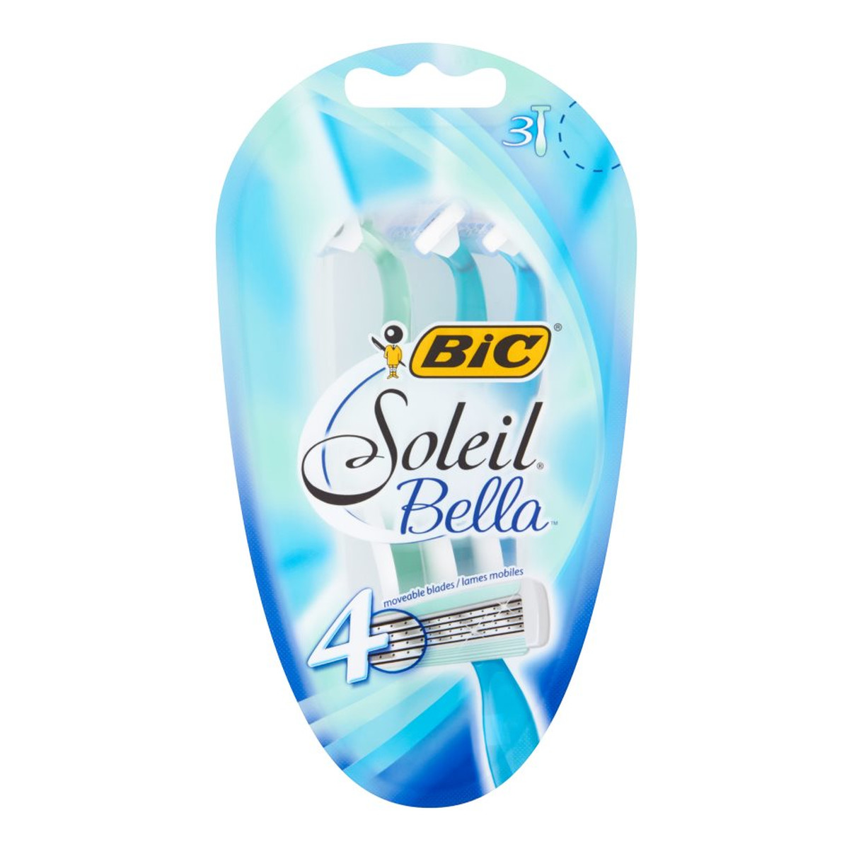 Bic Soleil Bella Jednoczęściowe maszynki do golenia 3szt.