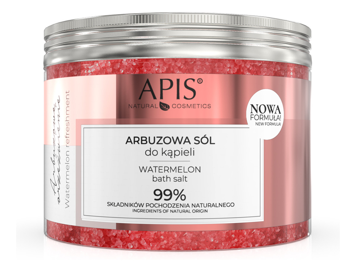 aromatyczna sól do kąpieli z ekstraktem z arbuza i melona