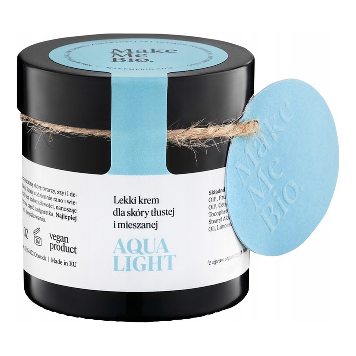 Make Me Bio Aqua Light Lekki Krem dla Skóry Tłustej i Mieszanej 60ml