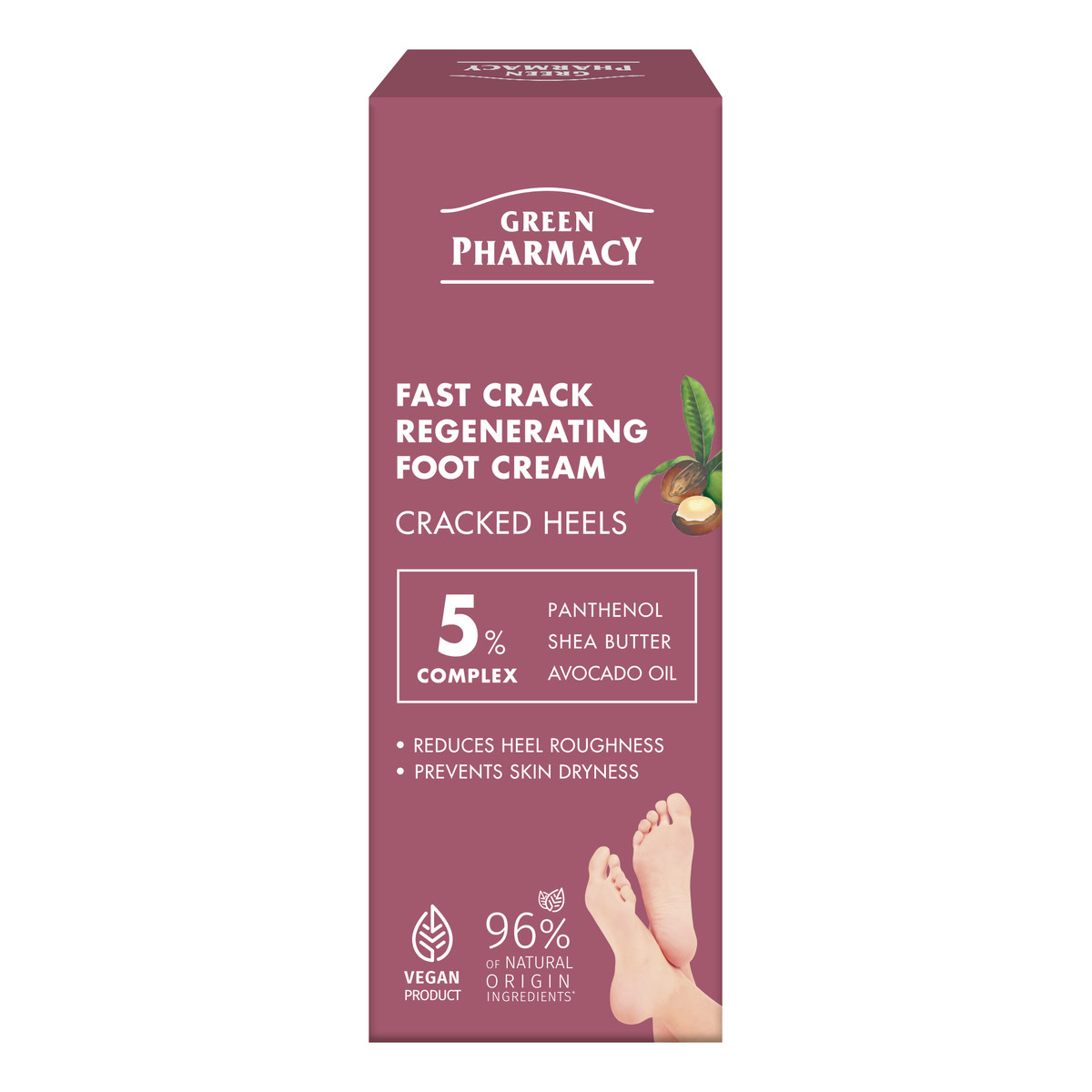 Green Pharmacy Krem do stóp regenerujący 75ml