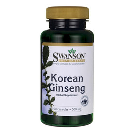 Żeń-szeń koreański 500mg suplement diety 100 kapsułek