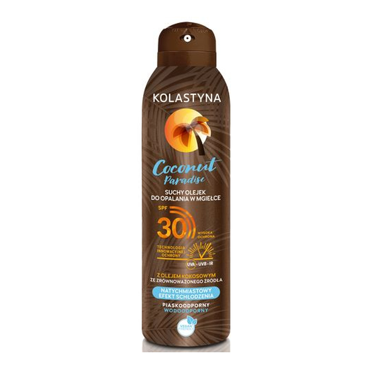 Kolastyna COCONUT PARADISE SUCHY OLEJEK DO OPALANIA SPF 30 150ml